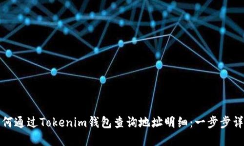 如何通过Tokenim钱包查询地址明细：一步步详解