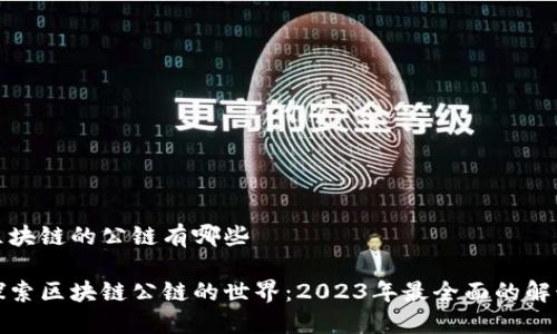 区块链的公链有哪些

探索区块链公链的世界：2023年最全面的解读