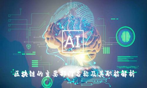 区块链的主要部门名称及其职能解析