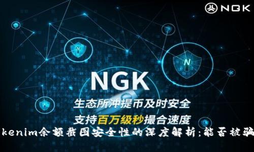 关于Tokenim余额截图安全性的深度解析：能否被骗走U币？