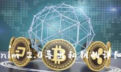 Tokenim 2.0导出私钥的详细指南