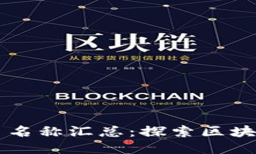 区块链相关平台名称汇总：探索区块链的多元化应用
