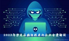 2023年涉足区块链技术的企