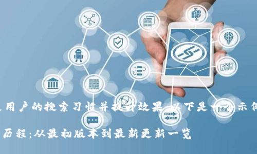 为了更好地满足用户的搜索习惯并提升效果，以下是一个示例和相关关键词：

Tokenim的版本历程：从最初版本到最新更新一览