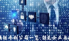 中国区块链专利公司一览