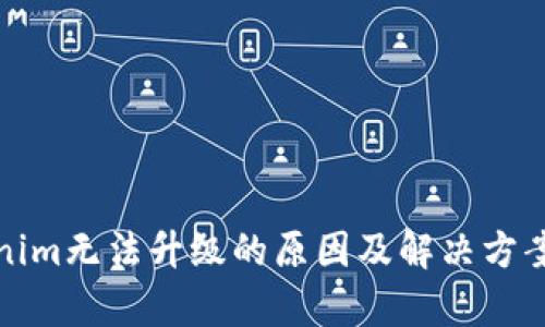 tokenim无法升级的原因及解决方案分析